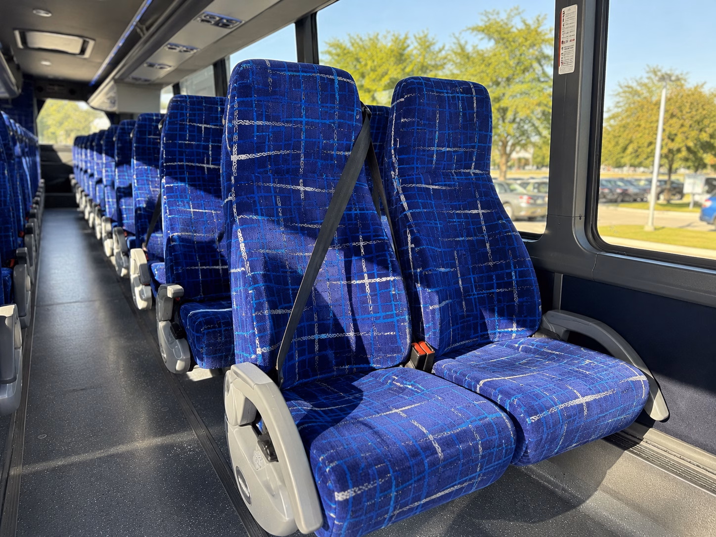 tulsa school event transportation onboard seating