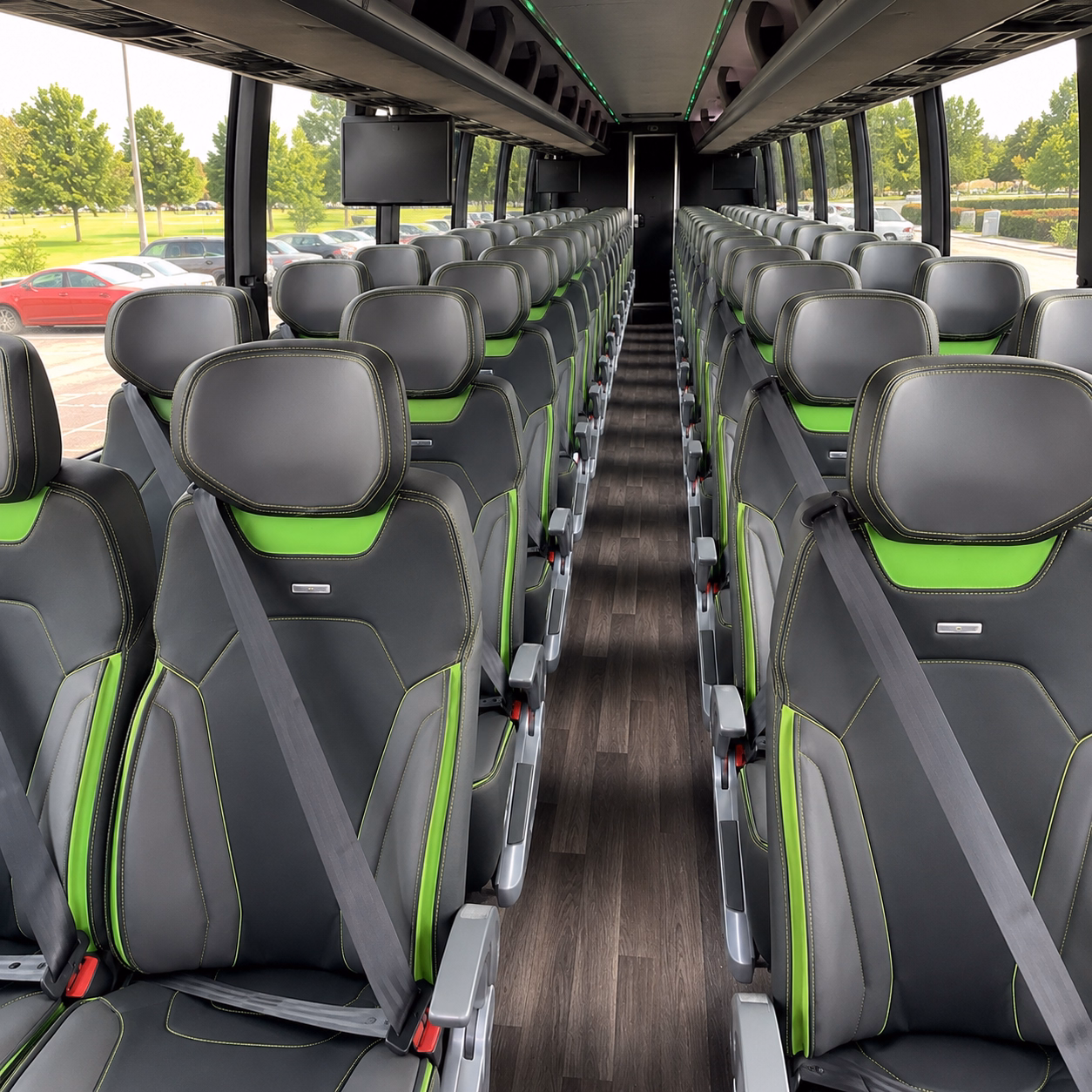 tulsa to fayetteville and bentonville charter buses for razorback games and corporate travel