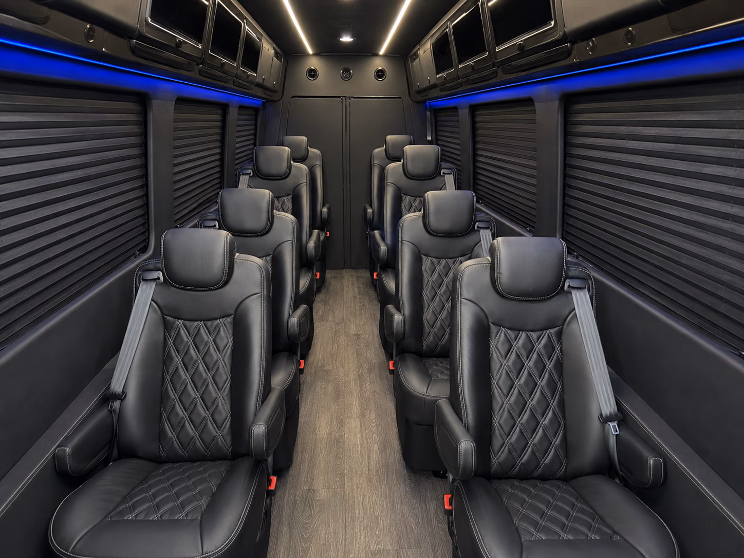 tulsa wedding transportation onboard seating